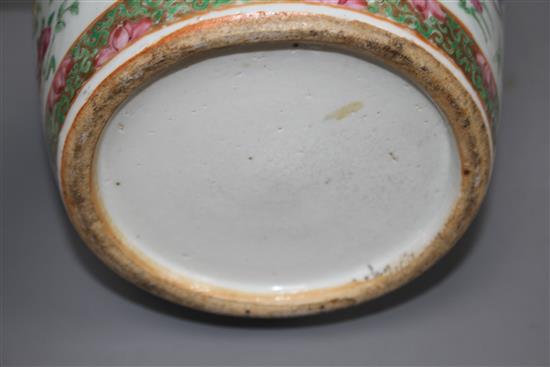 A 19th century Cantonese vase, height 43cm